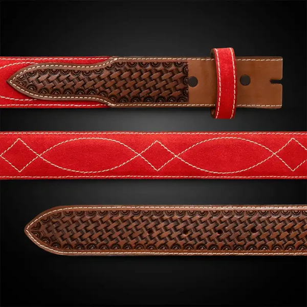 Western Stitched Belt